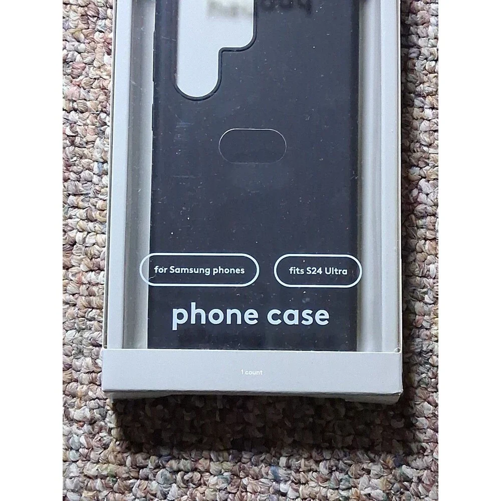heyday Black silicone case for Samsung Galaxy S25 - Black
